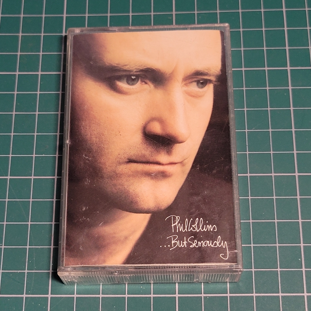 But Seriously by Phil Collins (Cassette, Nov-1989, Atlantic (Label))